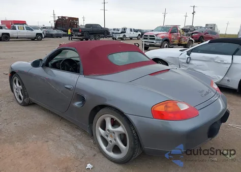 2002 Porsche Boxster S z USA, uszkodzony, nr VIN WP0CB29822U660564